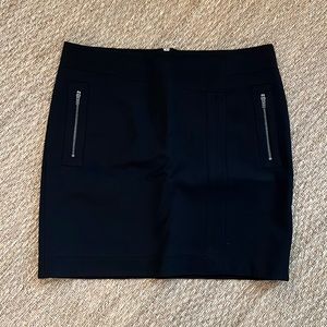 Black mini skirt size 10